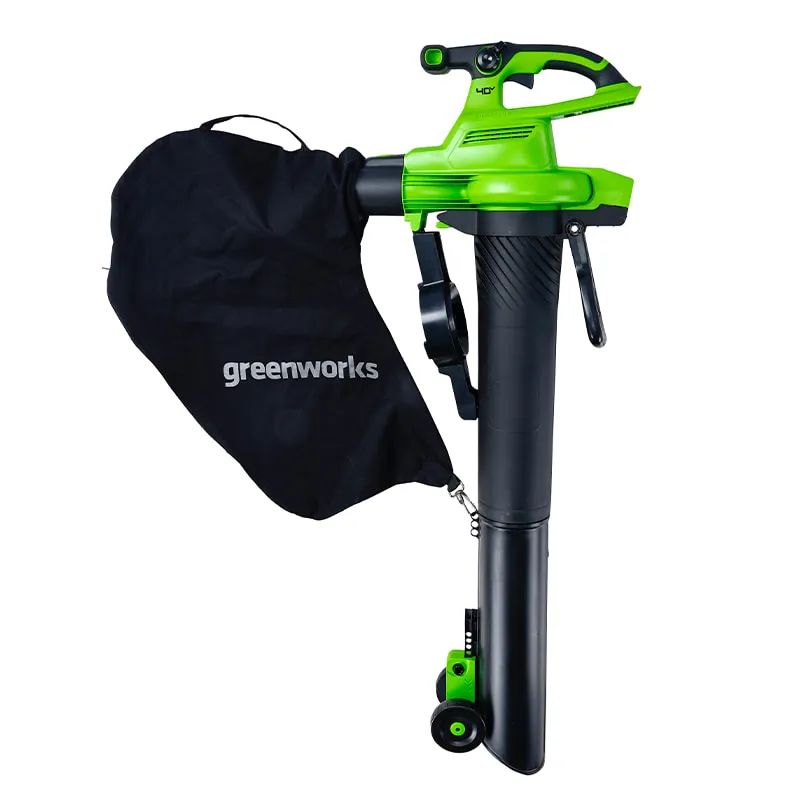 Воздуходув аккумуляторный GreenWorks GD40BVIIK5, арт. 2406907UG (с 1АКБ и ЗУ)