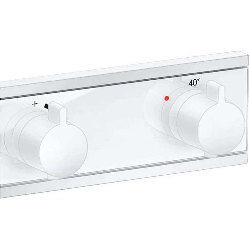 Термостат для душа Hansgrohe 15380700S RainSelect (с внутренней частью), белый