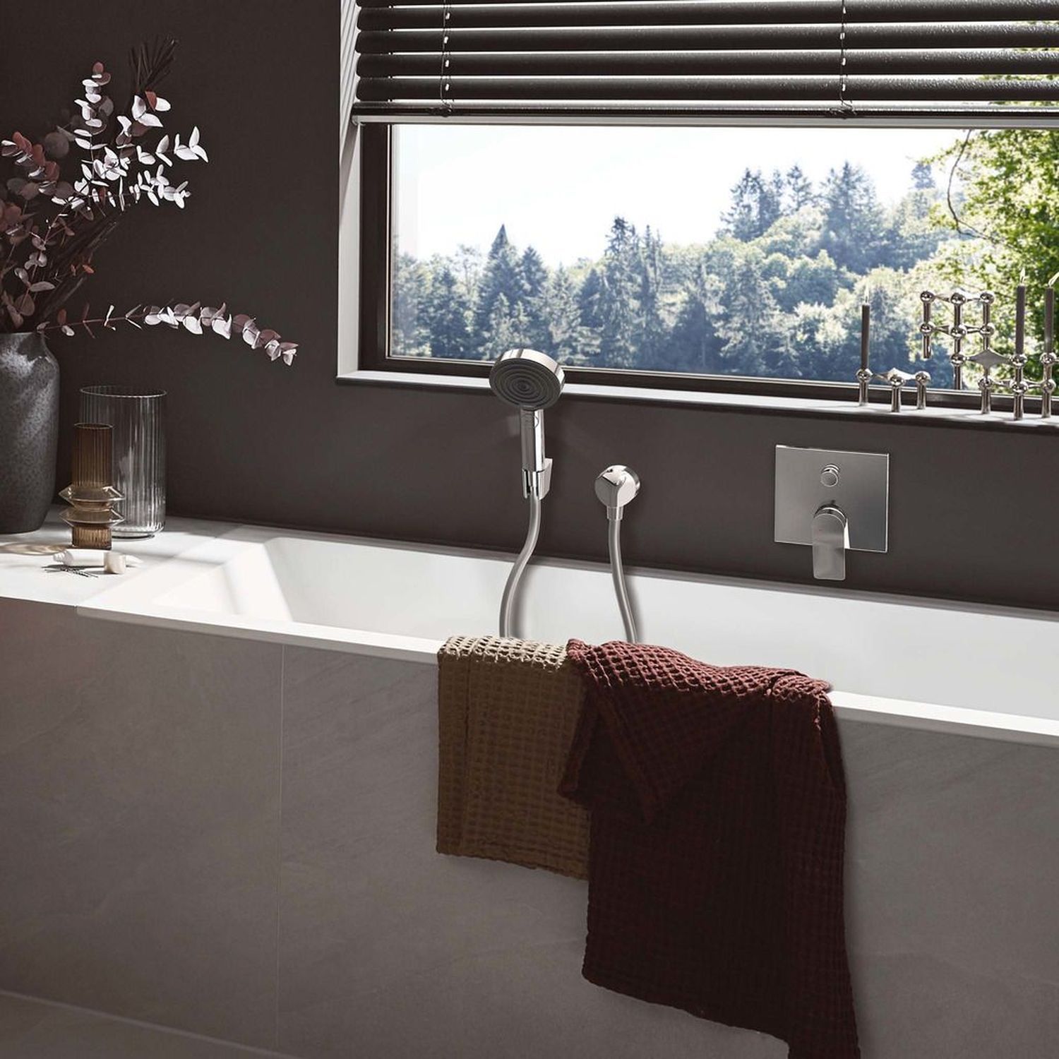 Смеситель для душа Hansgrohe Vivenis 75615000S (с внутренней частью), хром