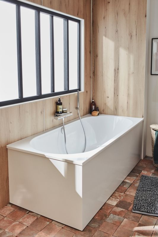 Ванна акриловая Jacob Delafon Odeon Rive Gauche E6D152-00 170х75 см (с ножками), белый