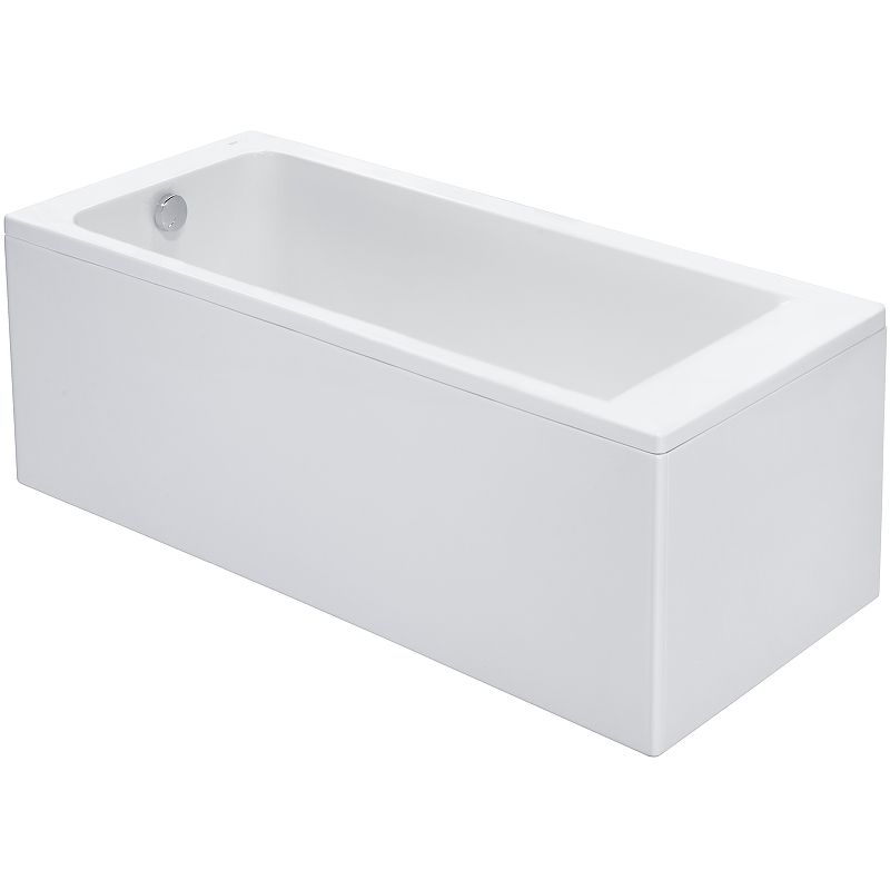 Ванна акриловая Roca Easy ZRU9302905.KAR 170x70 см (с монтаж. комплектом ZRU9302907), белый