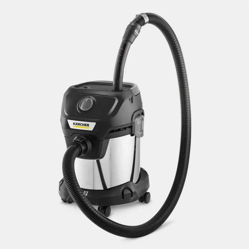 Строительный пылесос Karcher KWD 3 S V-17/4/20 Anniversary Edition (1.628-449.0), черный/серебристый