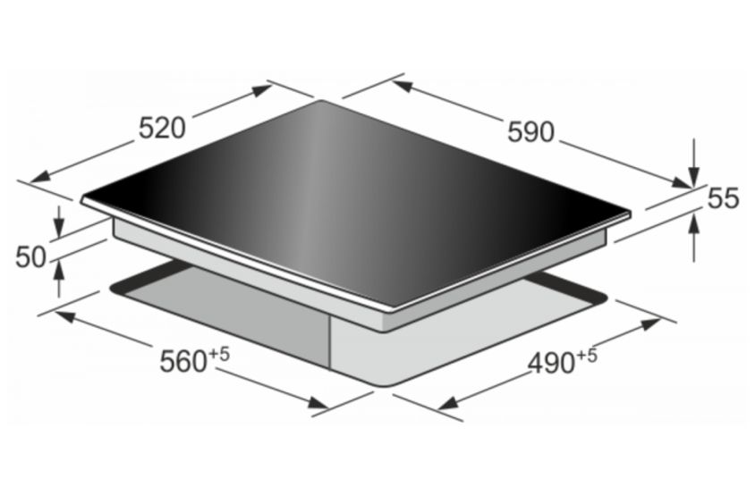 Варочная панель индукционная Kaiser KCT 6705 FI Ara