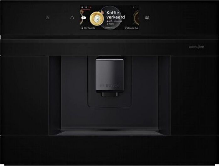 Кофемашина автоматическая встраиваемая Bosch CTL9181B0, черный