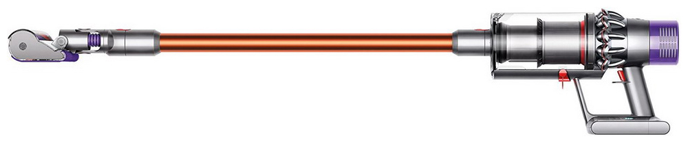 Пылесос вертикальный Dyson Cyclone V10 Absolute (SV12), серебристый/медный