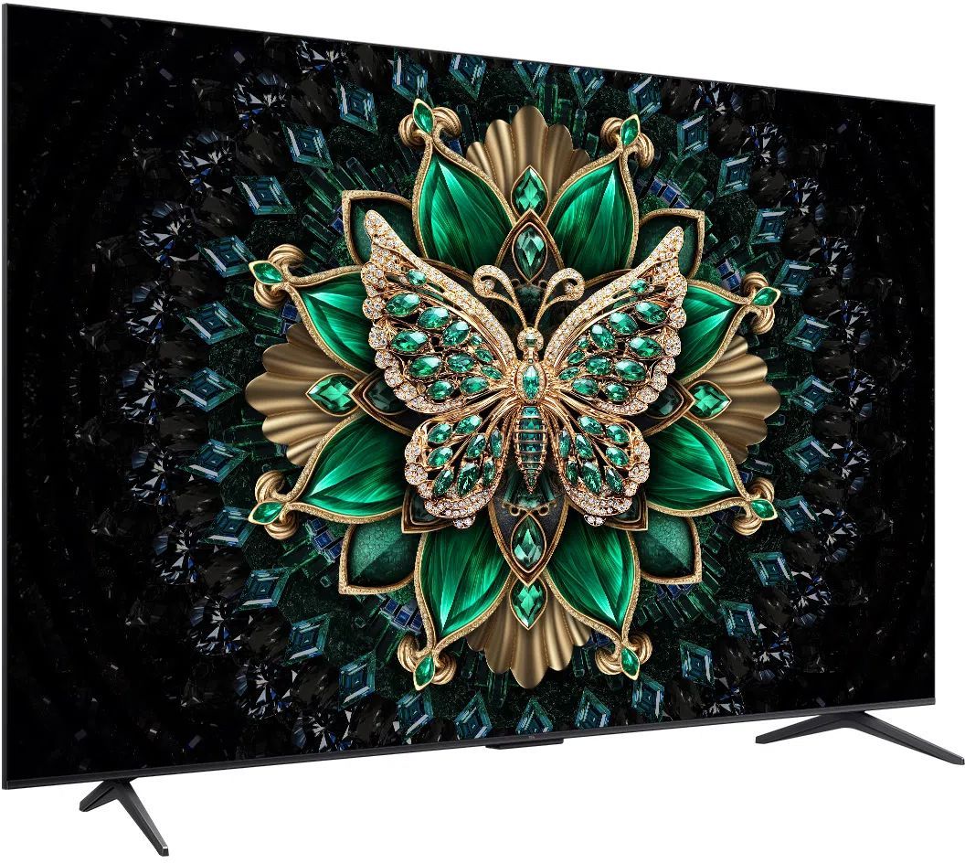 Телевизор TCL 75C6K, черный