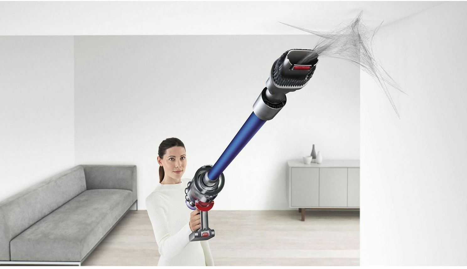 Пылесос вертикальный Dyson V11 Advanced (479333-01), никель/фиолетовый