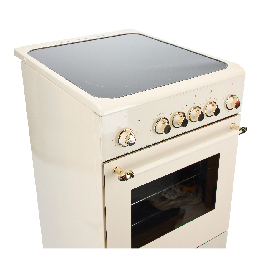 Плита электрическая De Luxe 506004.23эс-123, топленое молоко