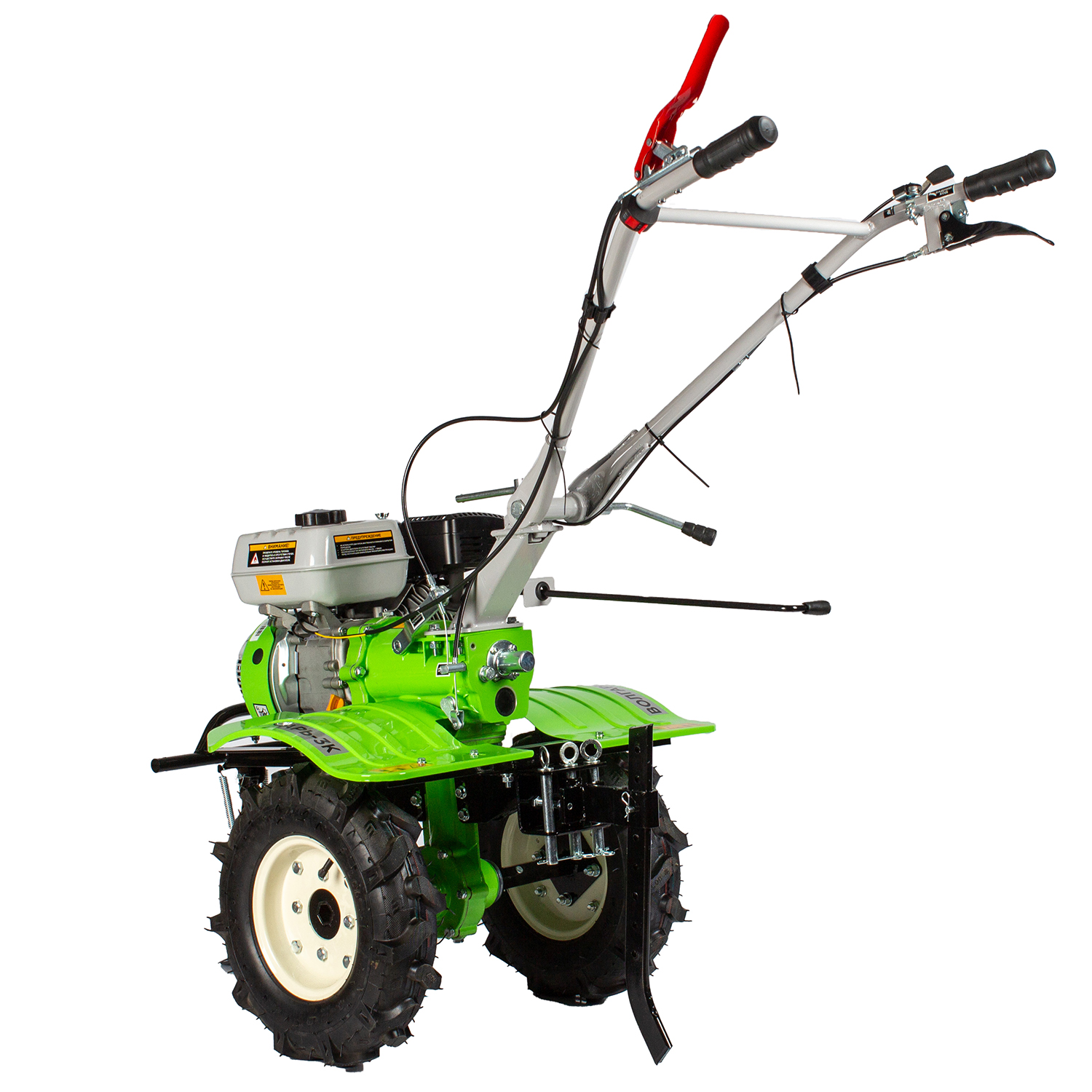 Мотоблок бензиновый RedVerg Волгарь-3К, с колесами (RD-TV3K)