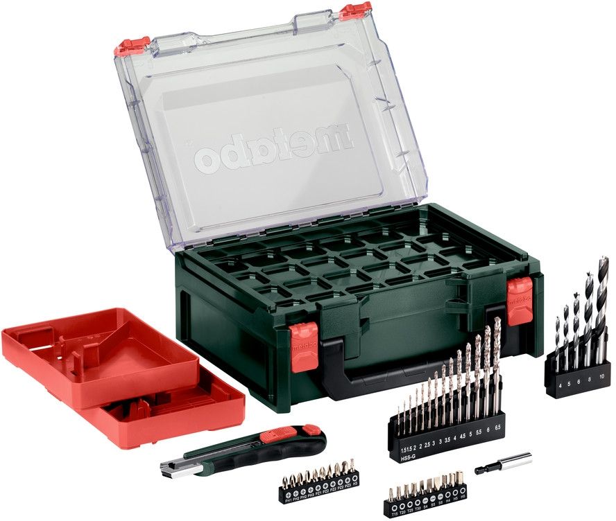 Дрель-шуруповерт аккумуляторная Metabo Powermaxx BS Basic Set, арт. 600080710 (кейс, с 2 АКБ и ЗУ)