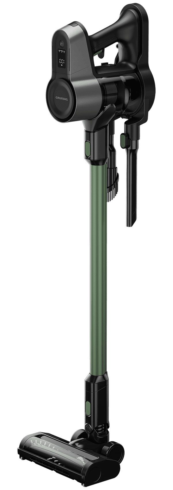 Пылесос вертикальный Grundig VCP 6230 PET, оливковый/черный