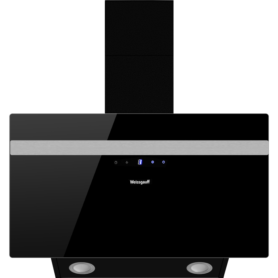 Вытяжка наклонная Weissgauff Zibal 60 BLX Sensor, черный