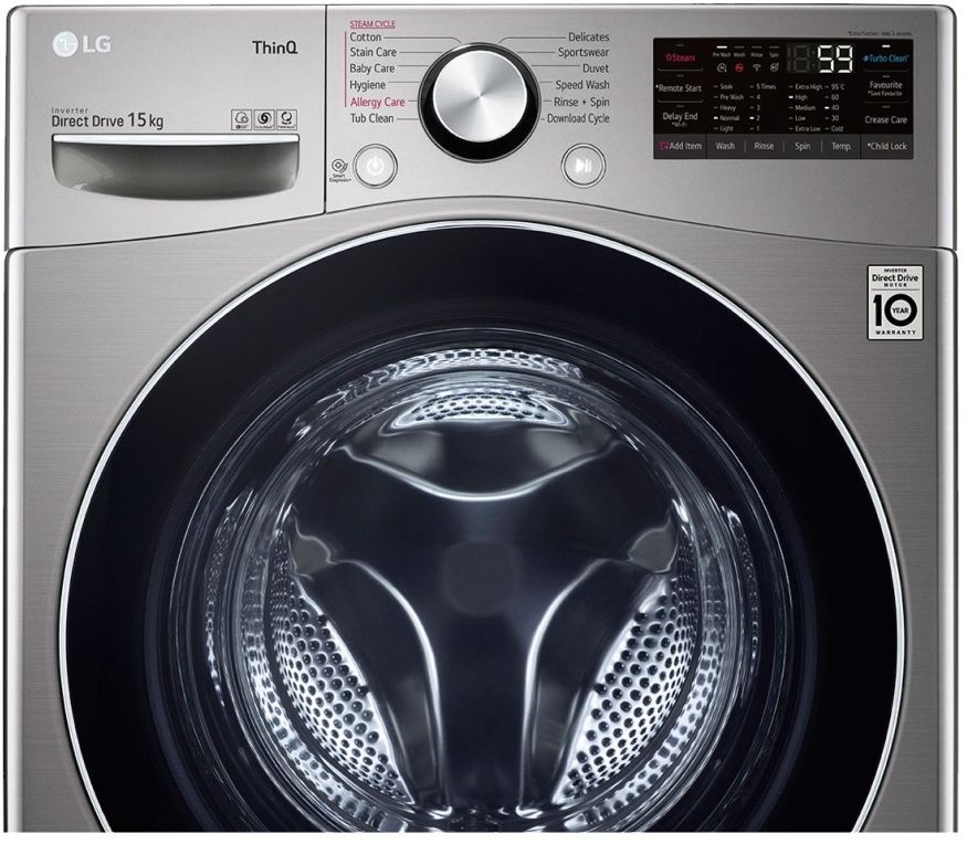 Стиральная машина LG F0L9DYP2S, серый