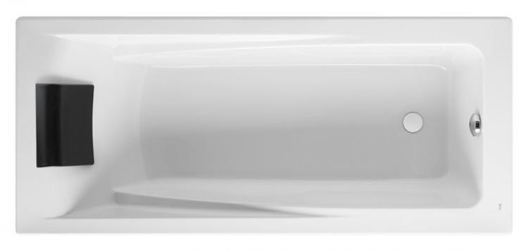 Ванна акриловая Roca Hall ZRU9302768.KAR 170x75 см (с каркасом ZRU9302770), белый