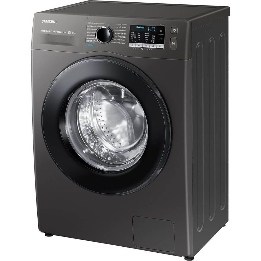 Стиральная машина Samsung WW80AGAS26AXLP, серый