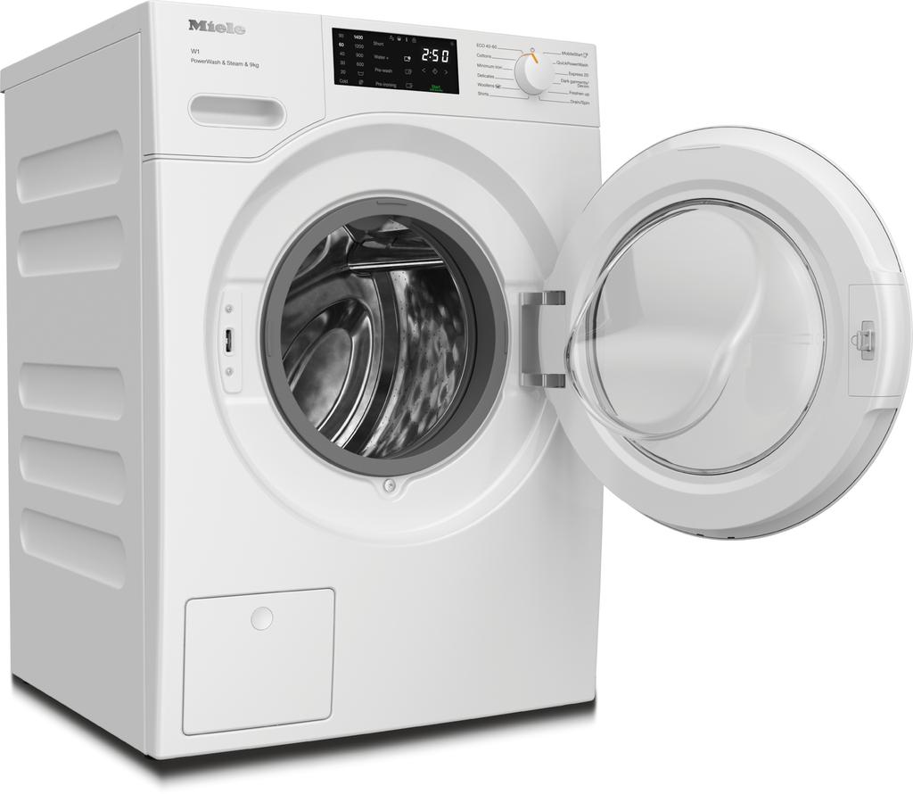 Стиральная машина Miele WWD380 WCS PWash&Steam&9kg Lotus White, белый лотос