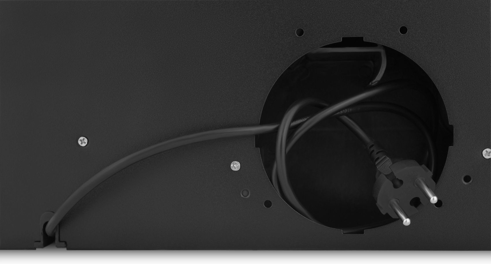 Вытяжка встраиваемая ZUGEL ZHT651GB, черный