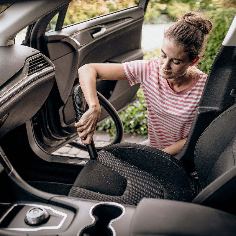 Строительный пылесос Karcher WD 2 Plus S V-15/4/18 (1.628-050.0), желтый/серебристый