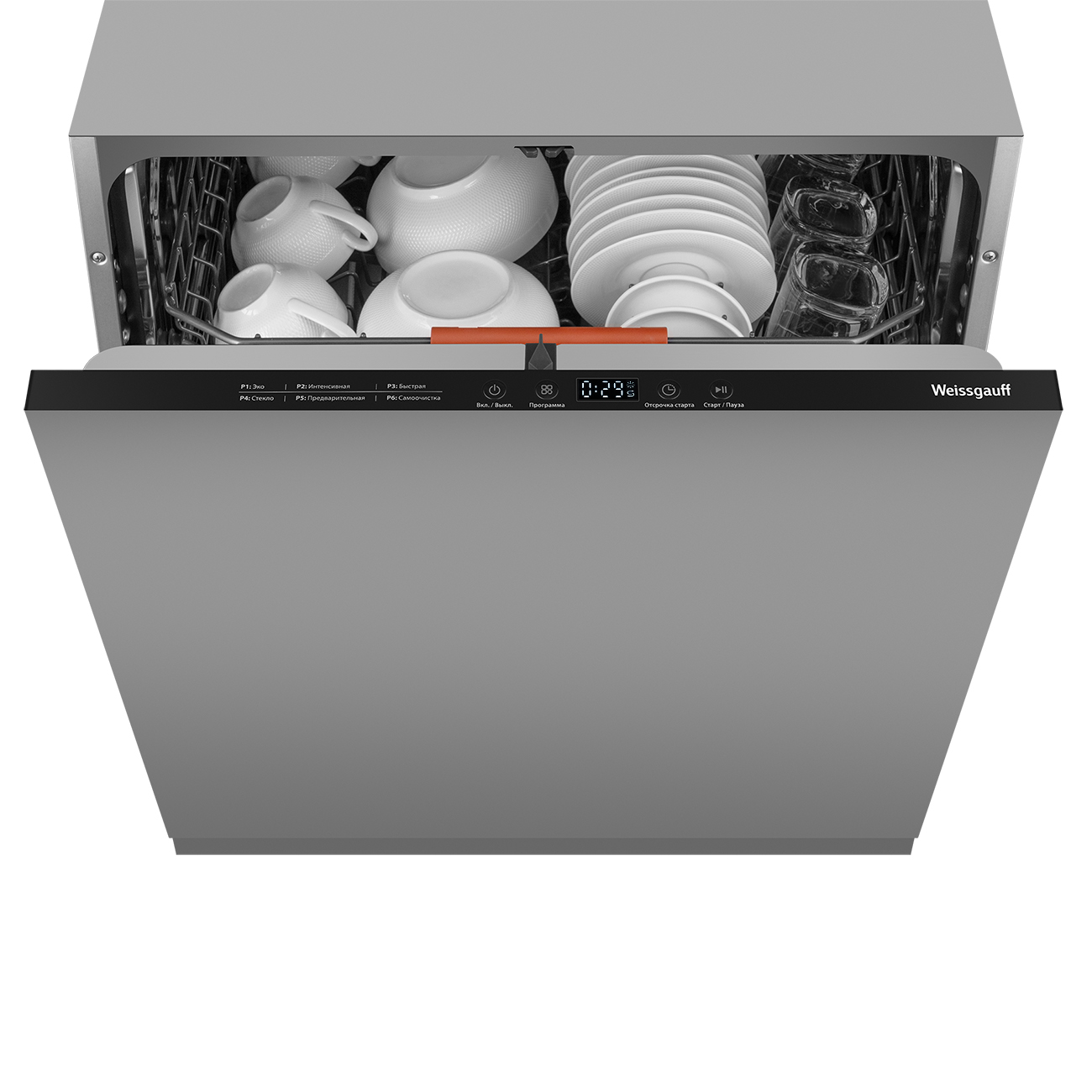 Посудомоечная машина встраиваемая Weissgauff BDW 6026 Inverter Infolight