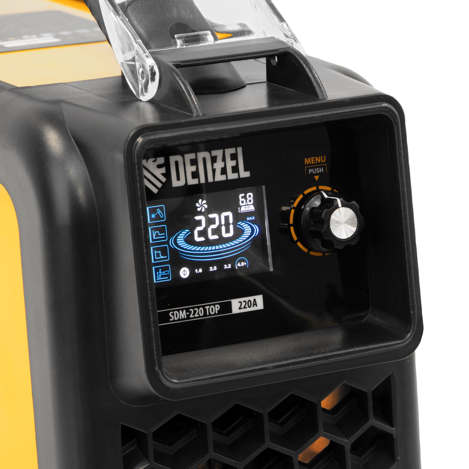 Сварочный аппарат дуговой сварки Denzel SDM-220 Top (94357)
