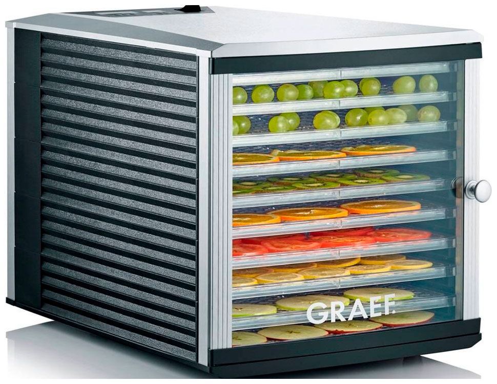 Сушилка для фруктов и овощей GRAEF DA 510 schwarz