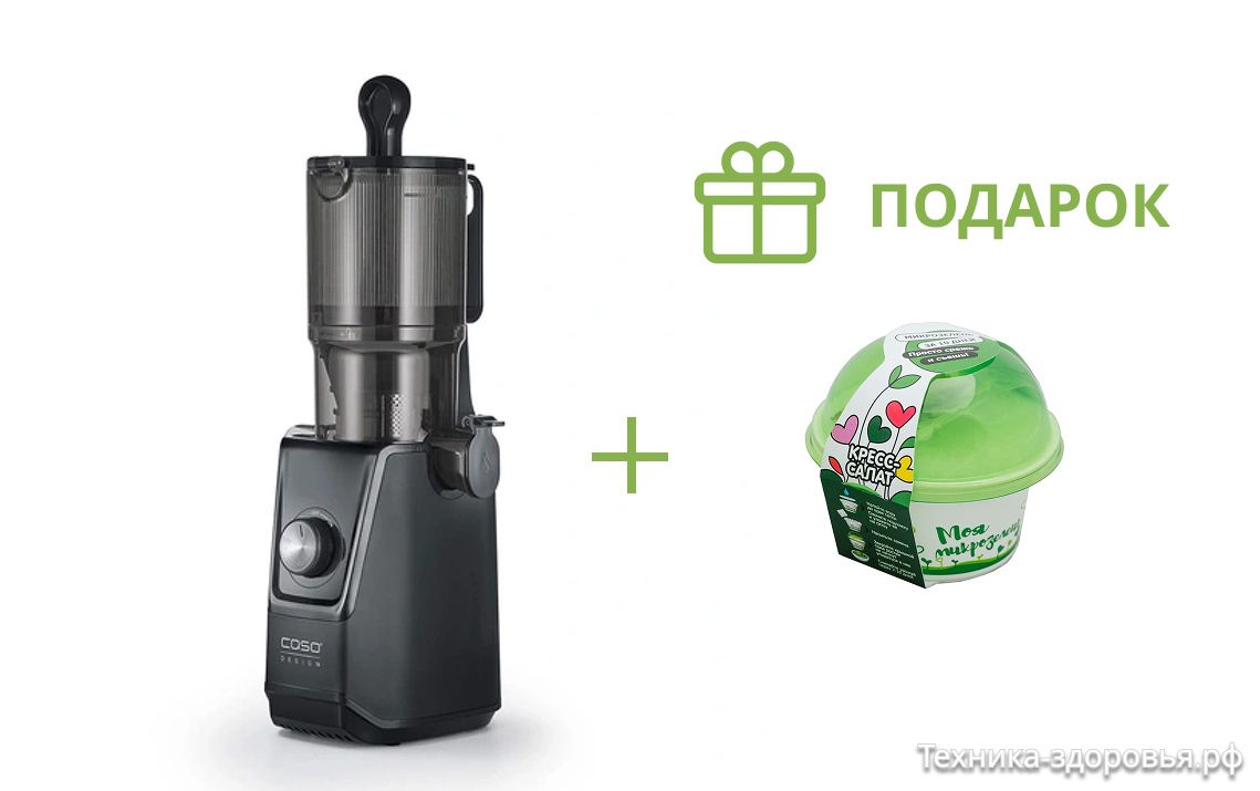 Соковыжималка шнековая Caso Juice Fit