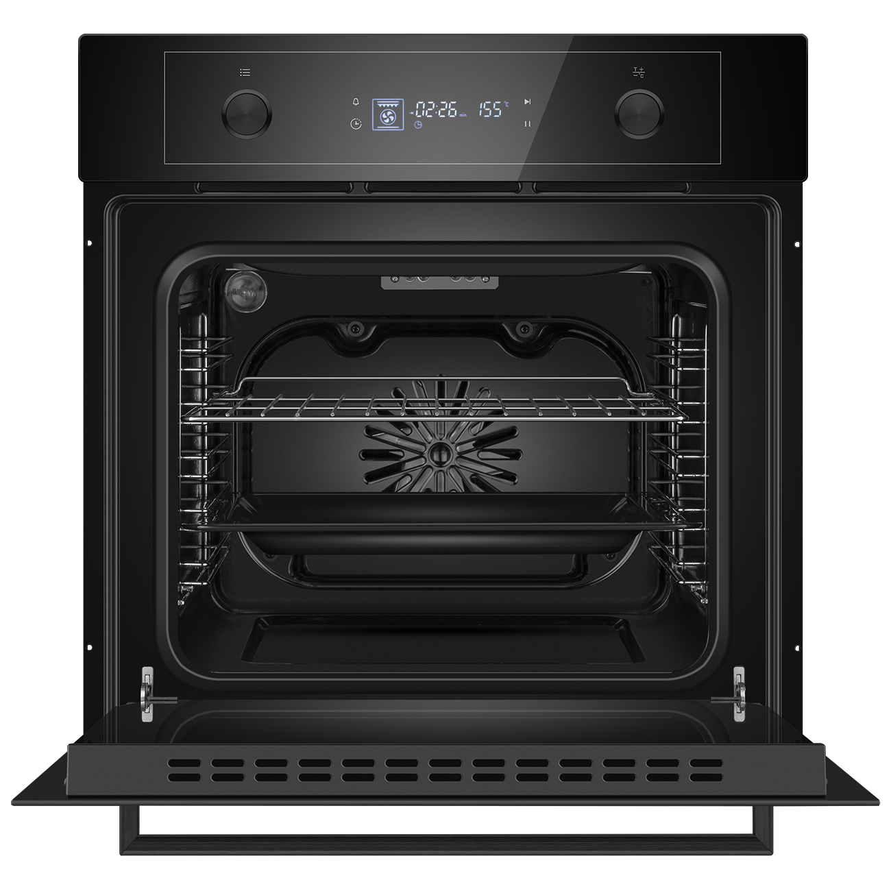 Духовой шкаф электрический Weissgauff EOM 661 PDBS, черный