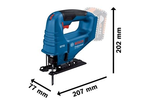 Лобзик аккумуляторный Bosch GST 183-LI, арт 06015B7020 (кейс, без АКБ и ЗУ)