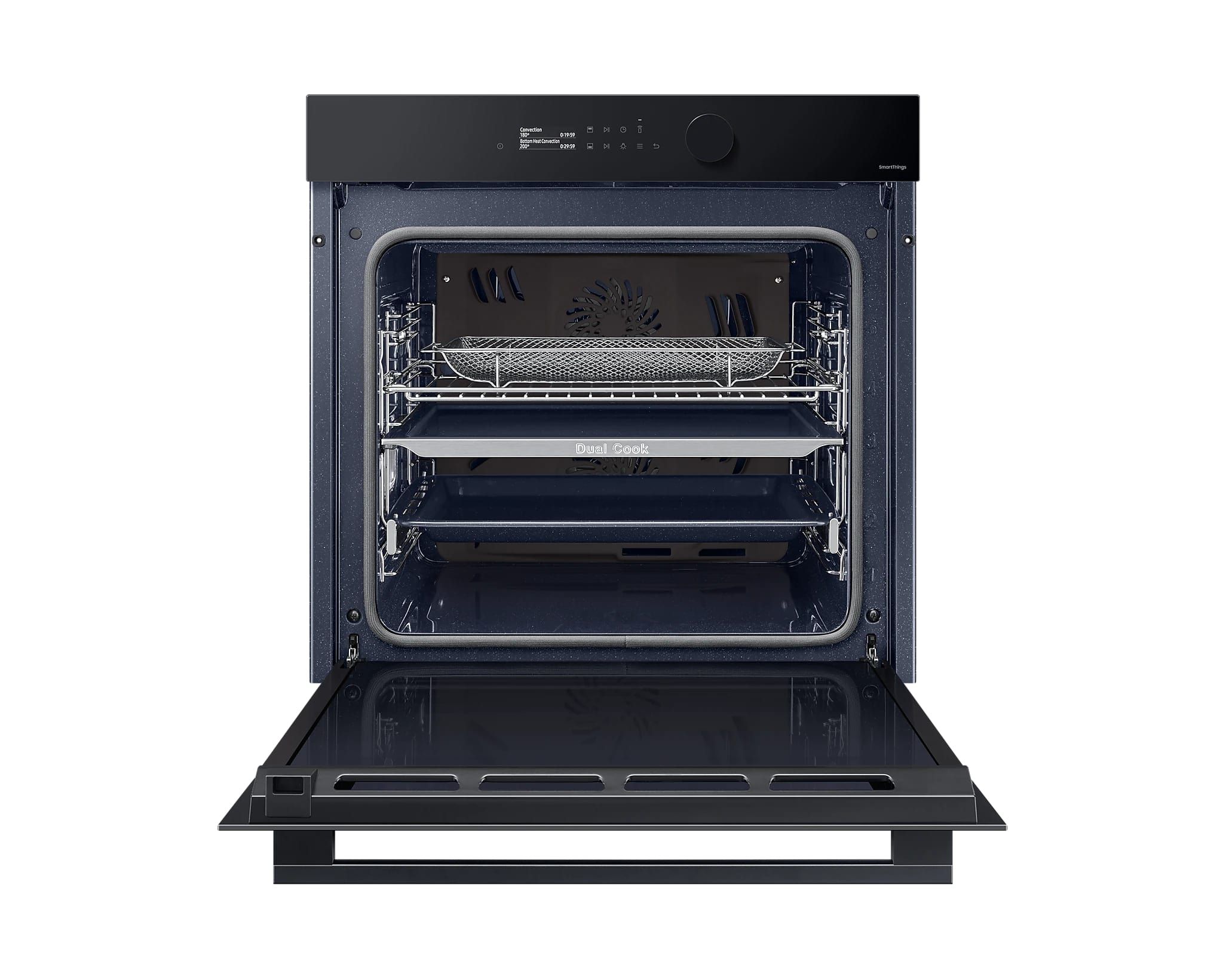 Духовой шкаф электрический Samsung NV7B5645TAK/WT, черный
