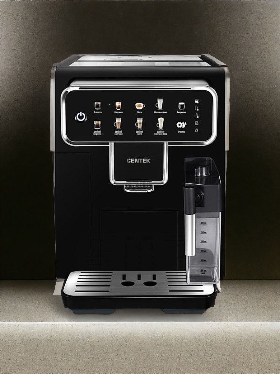 Кофемашина автоматическая CENTEK CT-1192, черный
