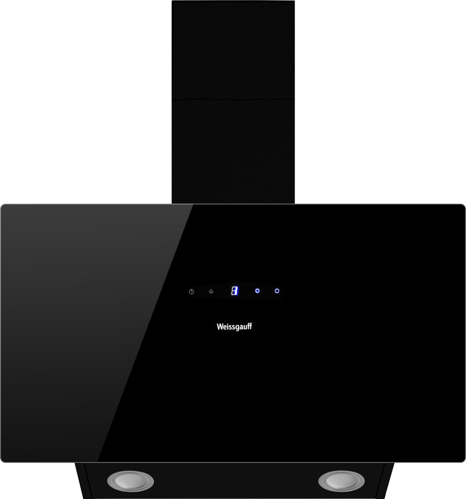Вытяжка наклонная Weissgauff Zibal 60 BL Sensor, черный