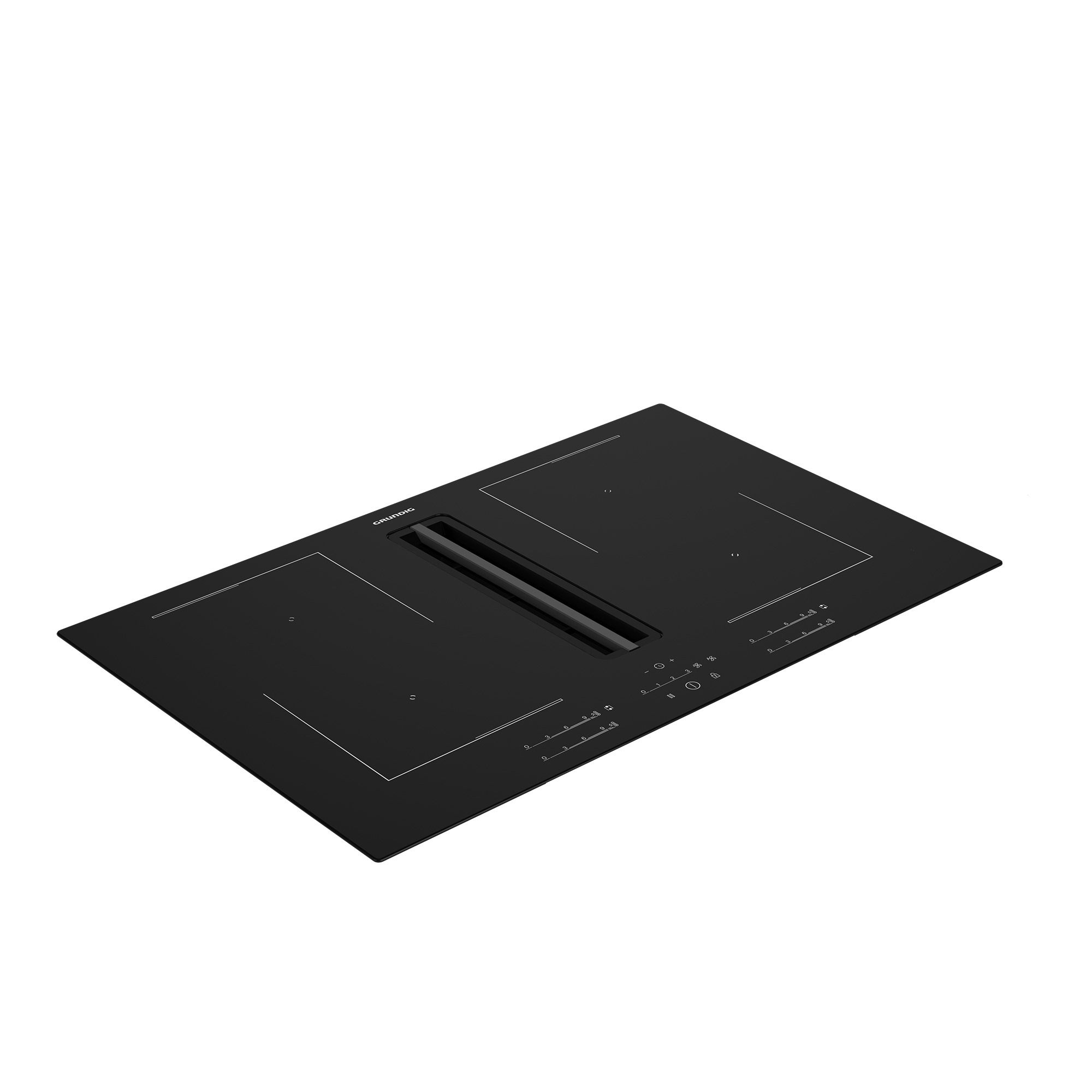 Варочная панель индукционная Grundig GIEH834480P, черный