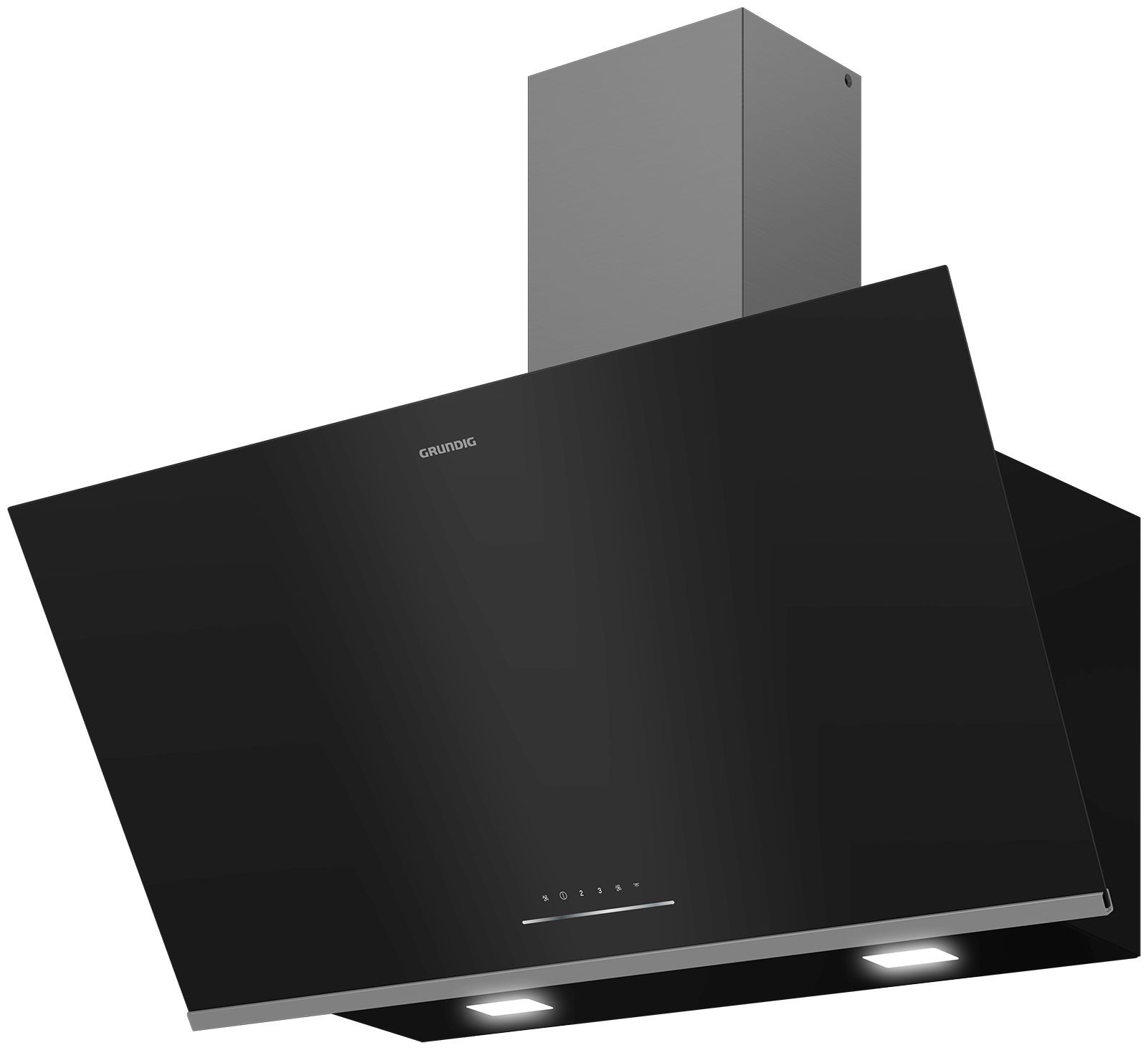 Вытяжка наклонная Grundig GDSP5464BBSC, черный