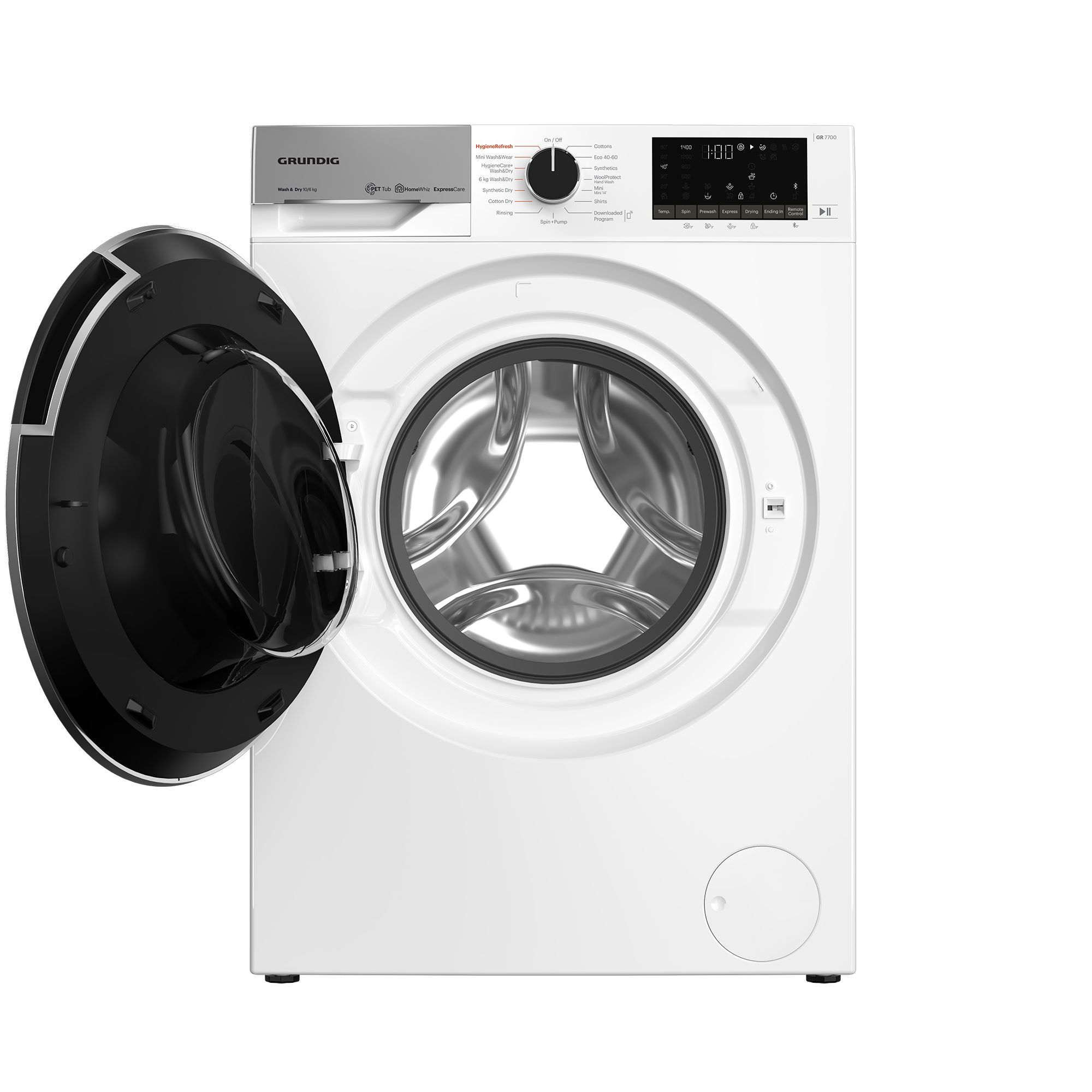 Стирально-сушильная машина Grundig GW7P510447W, белый