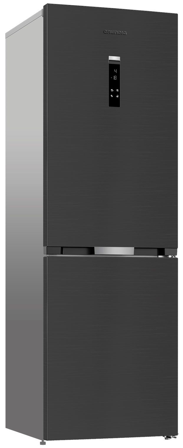 Холодильник Grundig GKPN66830FXD, стальной антрацит