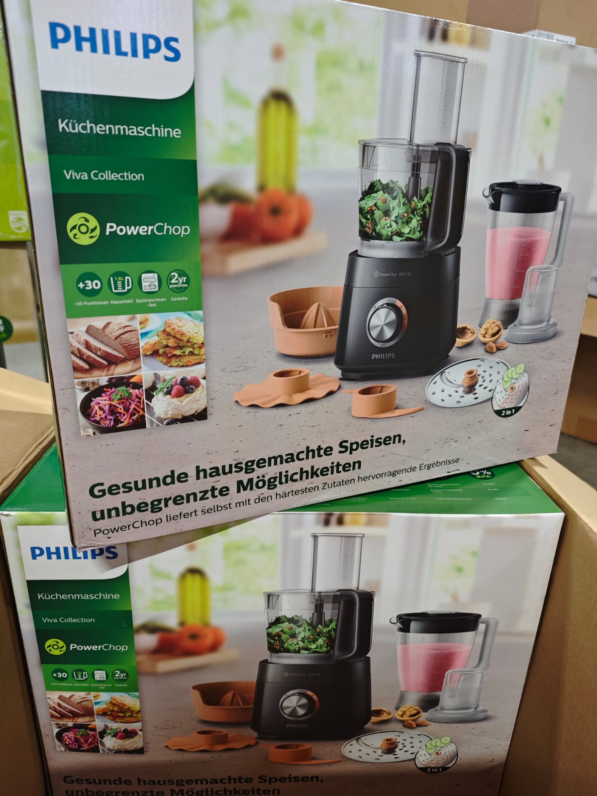 Кухонный комбайн Philips HR7520/10, черный