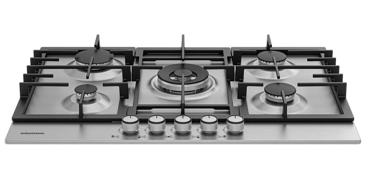 Варочная панель газовая Grundig GIGA7235250X, нержавеющая сталь