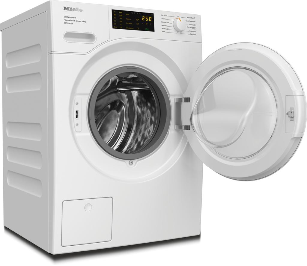 Стиральная машина Miele WSB383 WCS 125 Edition Lotus White, белый лотос