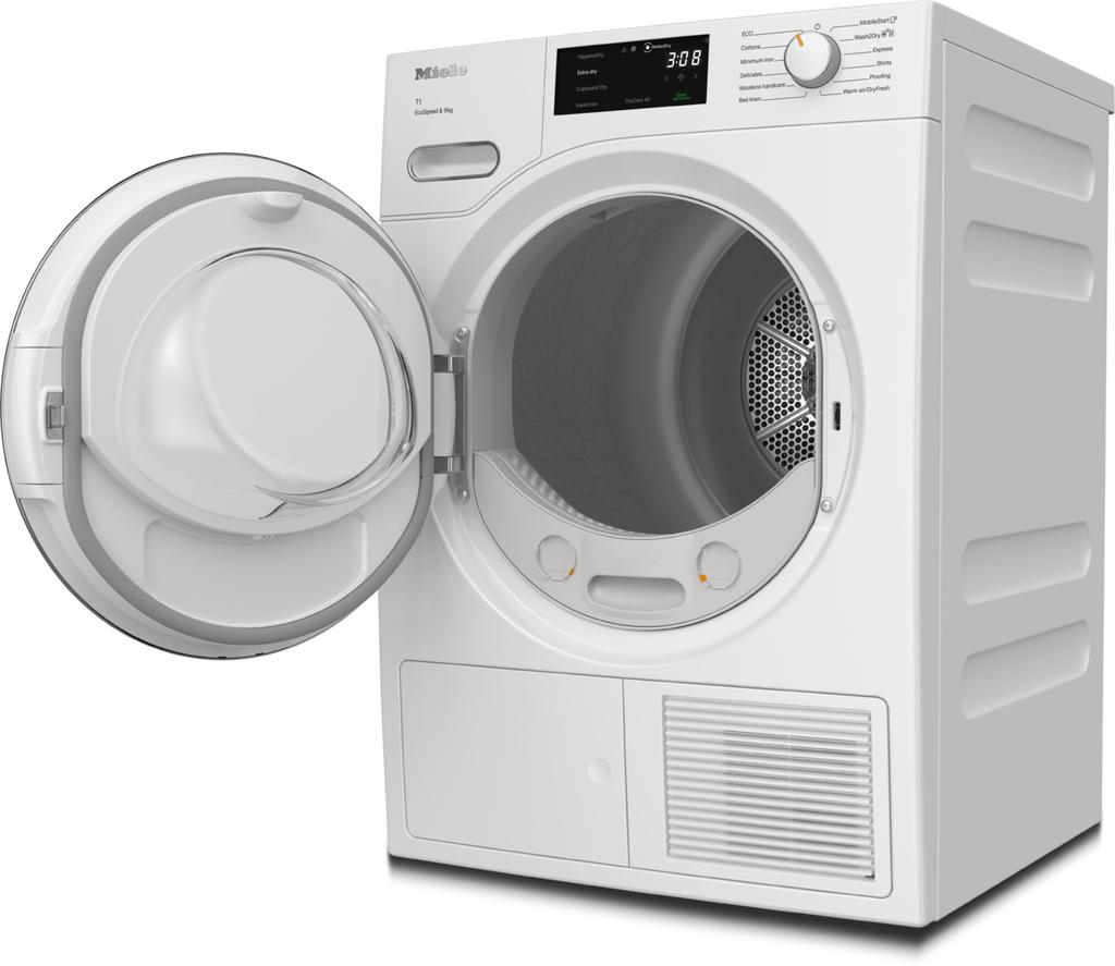 Сушильная машина Miele TWH780WP EcoSpeed&9kg Lotus White, белый лотос