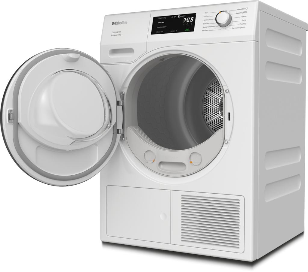 Сушильная машина Miele TEH795WP EcoSpeed&9kg Lotus White, белый лотос