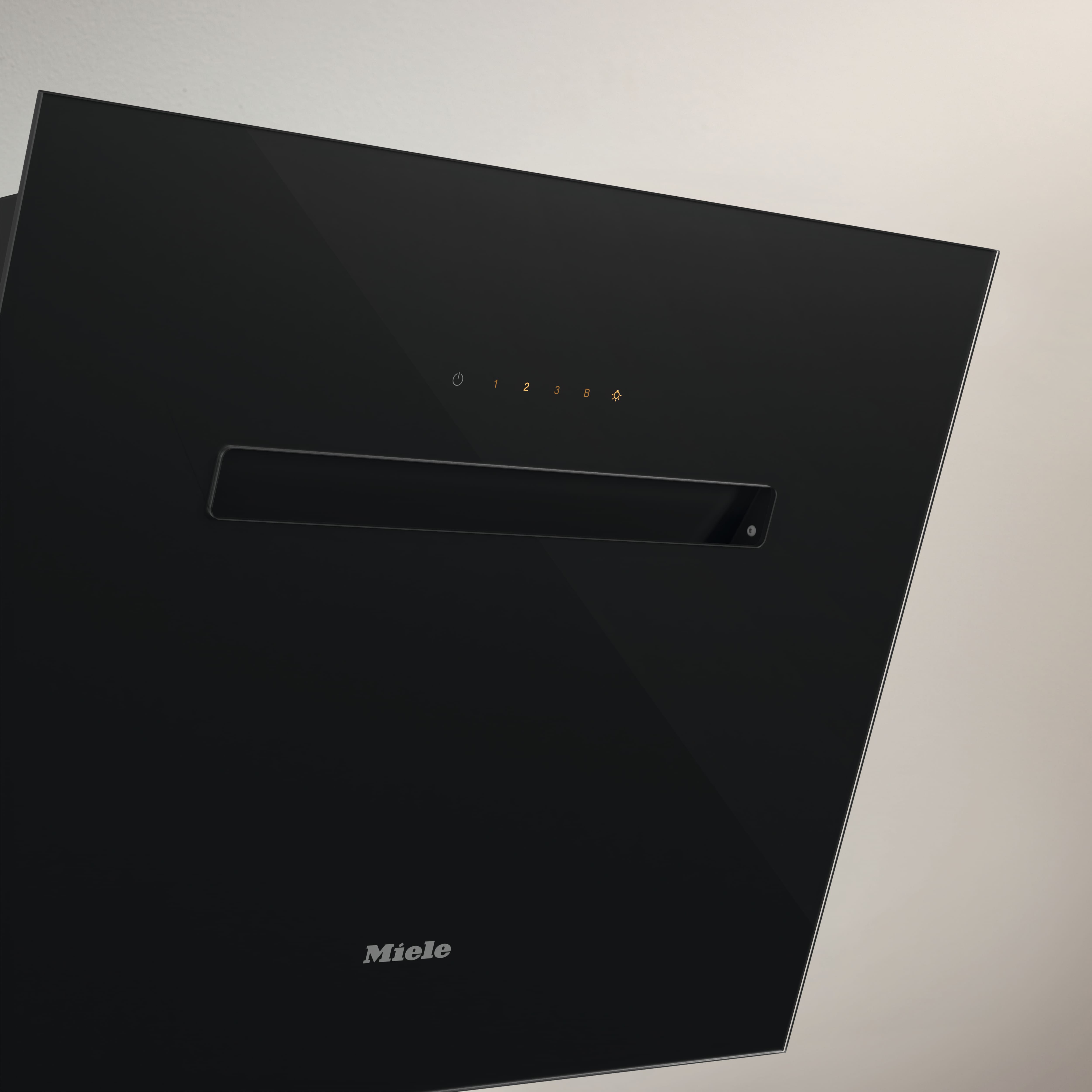 Вытяжка настенная Miele DAH 1650 Active Obsidian Black, черный обсидиан