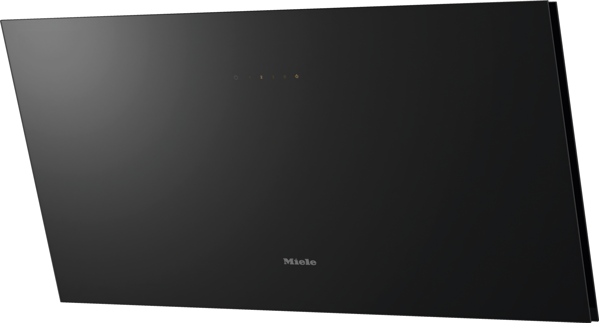 Вытяжка настенная Miele DAH 2960 Escala Obsidian Black, черный обсидиан