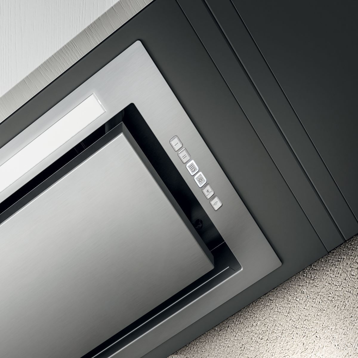 Вытяжка встраиваемая Elica Hidden ADV Plus IX/A/72, нержавеющая сталь