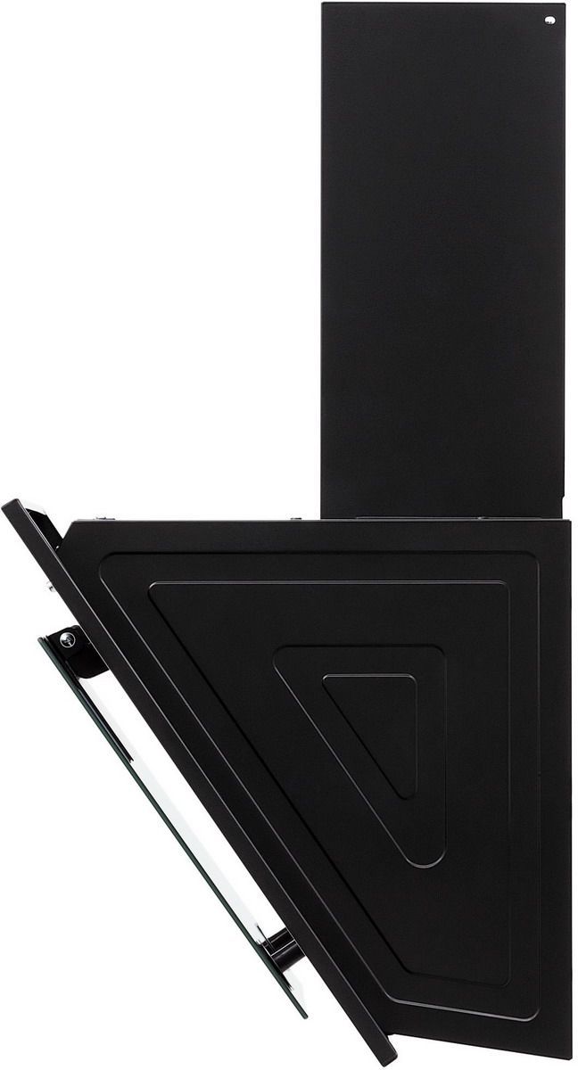 Вытяжка наклонная Krona Vierkant 600 Black PB