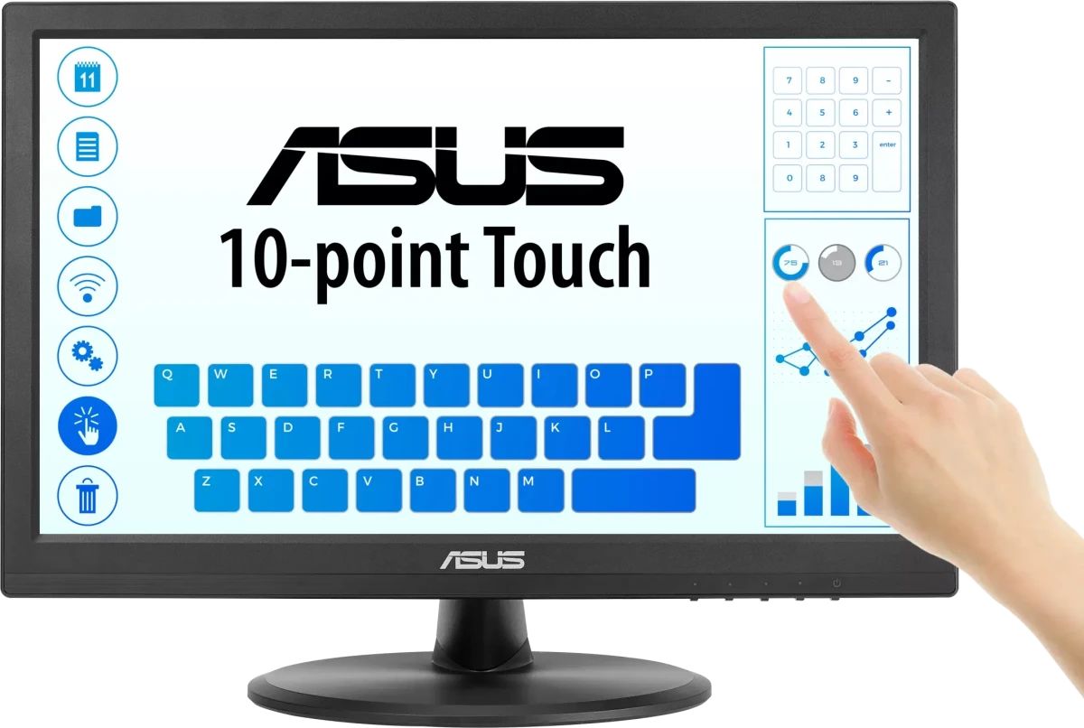 Монитор Asus VT169HE, черный