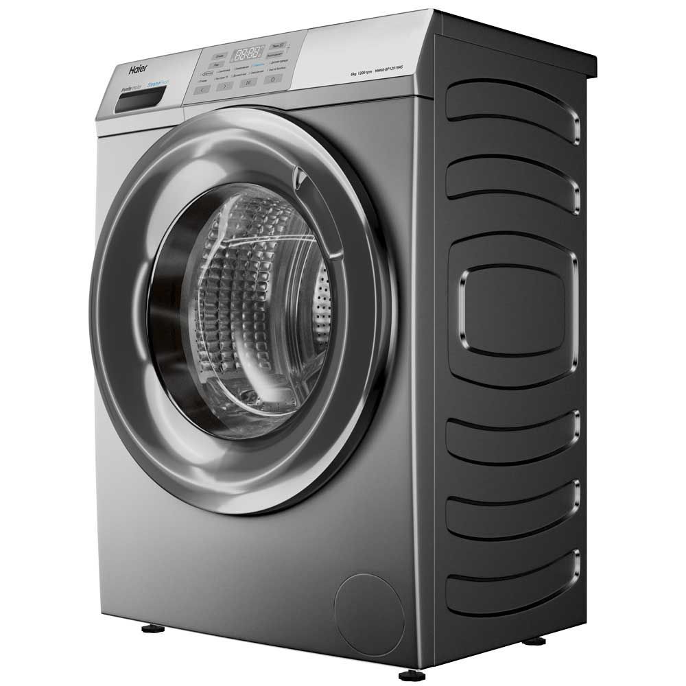 Стиральная машина Haier HW60-BP12919AS, серебристый