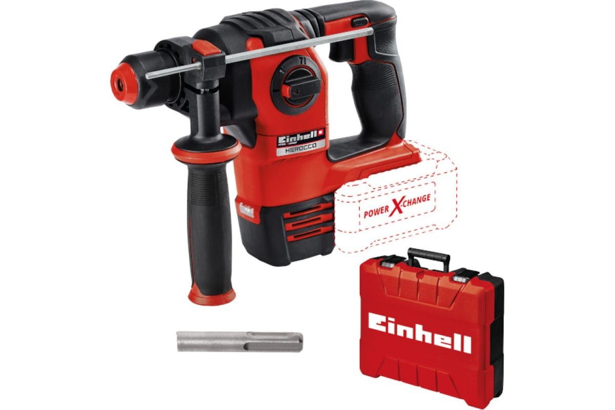 Перфоратор Einhell PXC HEROCCO 4513900SET (кейс в комплекте)