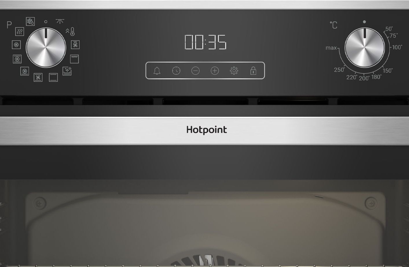 Духовой шкаф электрический Hotpoint HFE9 1234 JC IX, нержавеющая сталь