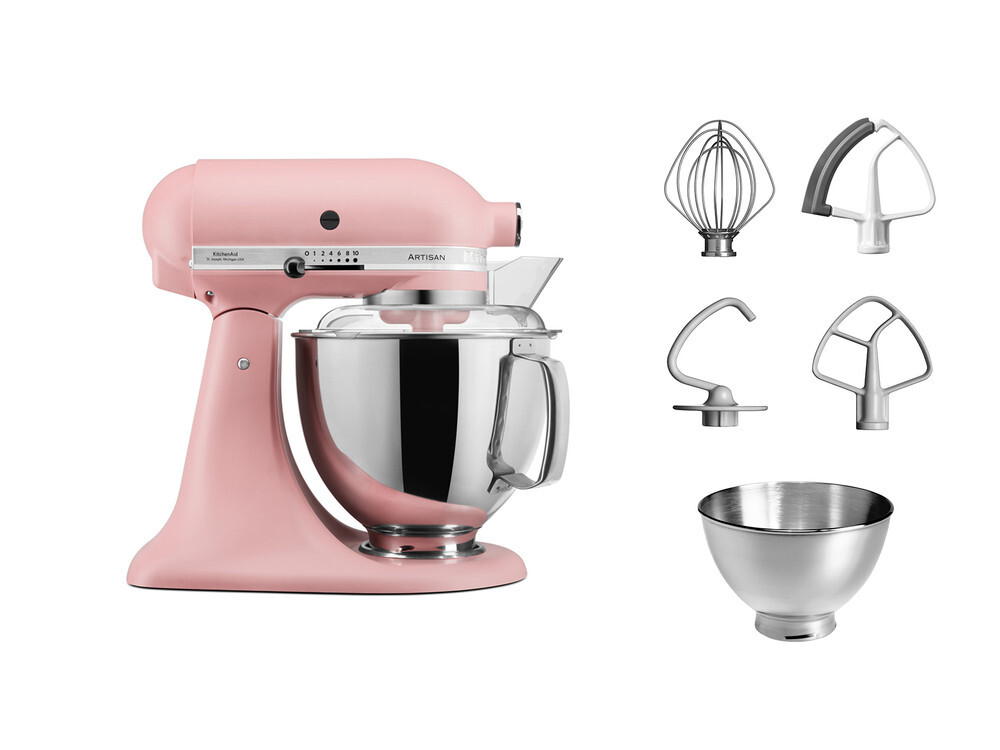 Миксер планетарный KitchenAid 5KSM175PSEDR, сухая роза