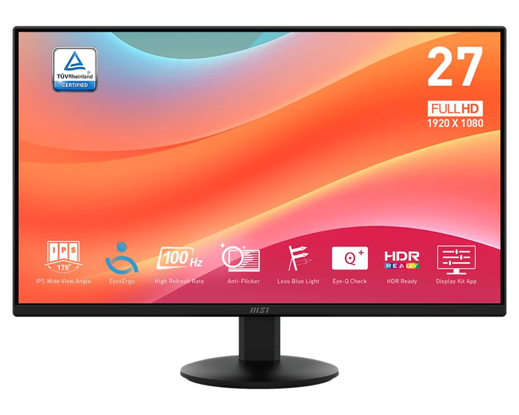 Монитор MSI Pro MP272L, черный